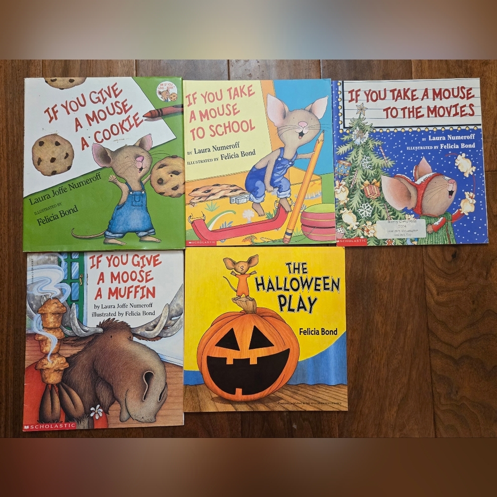 If You Give A Moose A Cookie..book Collection